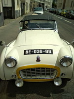 Triumph TR3 Coupe cabriolet, blanche (1955-62)(Lyon, 2020-06) (04)